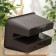 Kashpo on the railing "rattan", 12 l, brown color