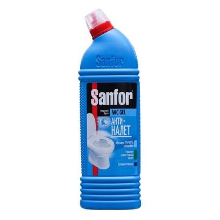 SanFor WC toilet cleaning agent, sea breeze, 1000 grams