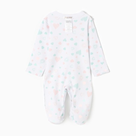 Details for children with closed legs, white color, height 68 cm (3-6 months)-4