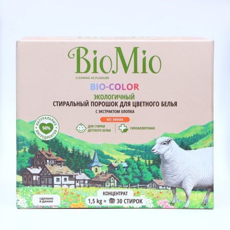 Washing powder Biomio Bio-Color, Universal, 1.5 kg-16