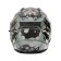 The helmet integral with two visors, size XL (60-61), BLD-M67E model, black and gray
