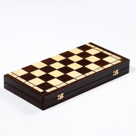 Chess Polish Madon, manual work "Gevont", 50 x 50 cm, king h = 10 cm, weighted-5