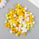 Decor for creativity "Pomponchiki. Sunny" d = 1 cm set of 100 pcs
