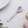 A teaspoon spoon with an engraving “beloved mother”, h = 14cm.