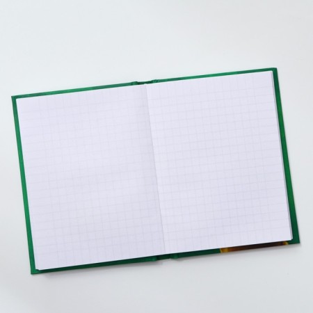 Notepad in solid cover A7, 64 liters "Happy Defender of the Fatherland Day"-1