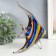 Souvenir Glass "Fish Clown" under Muranskoy glass 22x7x25 cm