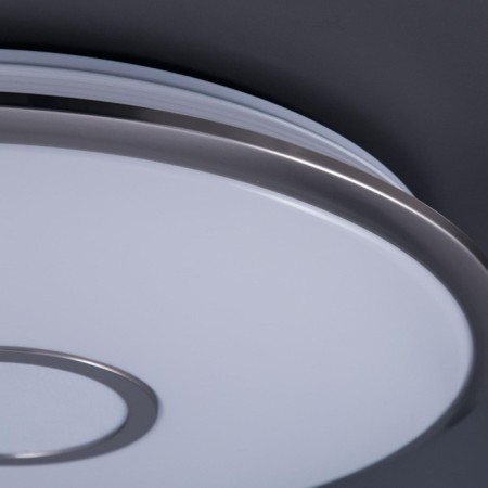 Lamp Citilux "Starlight" CL703A61G, 51.5x51.5x7.5 cm, 1x65W, LED, Gray Color.-22