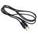 Audio Luazon, Jack 3.5 mm (M) -Jack 3.5 mm (M), 1.5 m, black