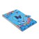 Notebook Gift Book on the lock, A6+, 50 sheets, line, "Butterfly", mix
