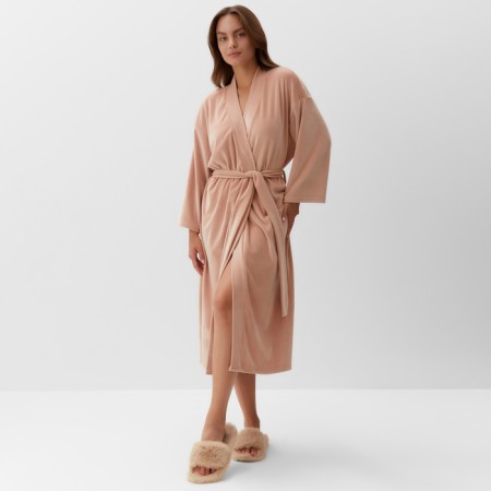 Women's robe KAFTAN PLUSHY p. 48-50, beige