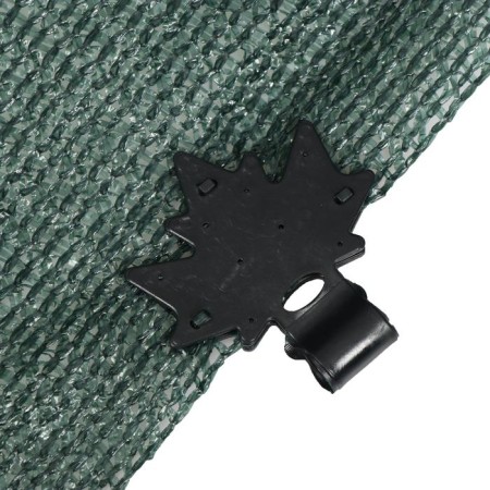 Clip Garden "Maple Leaf" for attaching a shadow grid, plastic, black