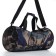 Sports bag, textura, average size, gray/blue color