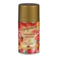 Освежитель воздуха Symphony Automatic Premium «Вишневая сангрия», сменный баллон, 250 мл