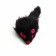 Toy for cats "Mouse Malaya", 5 cm, black