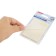 Block with a sticky edge 76*76mm Brauberg Transparent 50l, transparent 115206