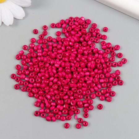 Beads for creativity tree "bright pink" d = 0.4 cm set 20 grams-1