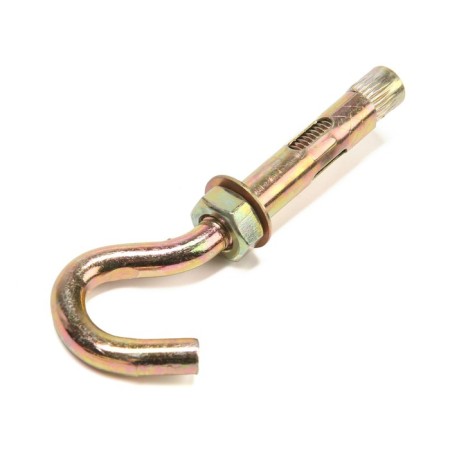 Anchor Bolt Stroybat, with a hook, galvanized, 12x70 mm-1