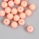 Beads for creativity plastic "Direct pink" matte d = 1.2 cm set 20 g
