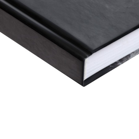 Deliciper of Leduced A5, 128 sheets "Dark Marble", hard cover, glossy lamination-2