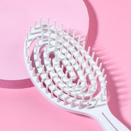 The comb is massage, ventilated, 7 × 23.5 cm, color mix-2