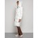 Coat insulated winter female, size 48, white color