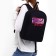 Backpack School Textile "Eye Anime", 38x14x27 cm, black color
