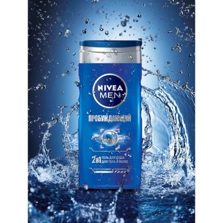 Soul Gel Nivea Men "Awakening", 250 ml-2