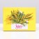 Gift box "March 8, mimosa", 21 x 15 x 5.7 cm