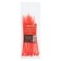 Nylon screed 2.5x150 mm tundra, red color, 25 pcs