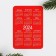 Calendar pocket "Cozy year", 7 x 10 cm