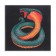 Paper Nev Line Design “Snake on Black” 3 layers, 33x33, 20 pcs.