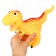 Rubber toy for the bath "Dinosaur: Tyrannosaurus, 22 cm, with a squeak, crumb I