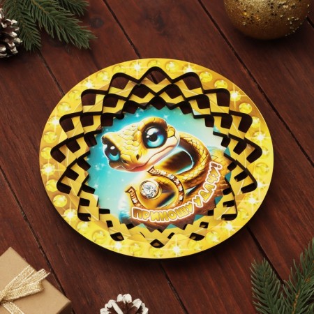 New Year. Milestress "Symbol of the year 2025. I am luck"