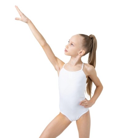 A swimsuit for gymnastics and dancing Grace Dance, p. 36, white color-5