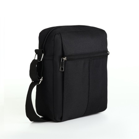 Male bag, black color-1