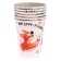 Paper glasses “Happy birthday. Corgi ", 200 ml, 6 pcs
