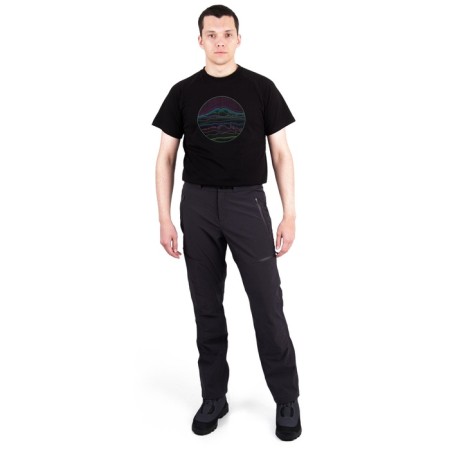 Payer Pants West, size 44-46, height 170-176 cm, dark graphite color