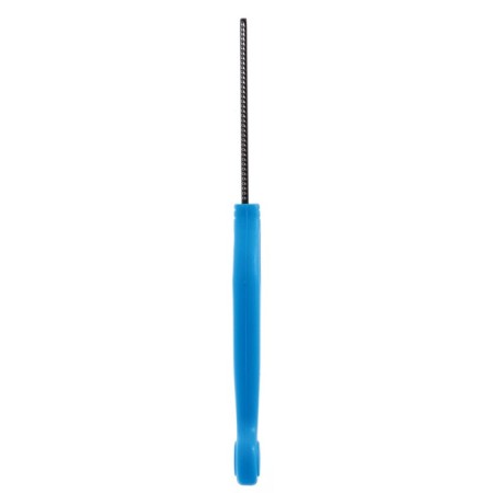 Delight antistatic comb, 37 teeth 23 mm, plastic pen, black and blue-1