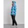 Ski costume female winter, size 44, blue color