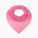 Textile scarf, pink color, size 70x70