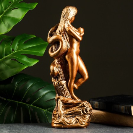 Figure "Eva" Small Bronze 13x10x37cm-2