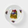 Porcelain plate "Lesovichok", D = 17 cm, Mix drawing