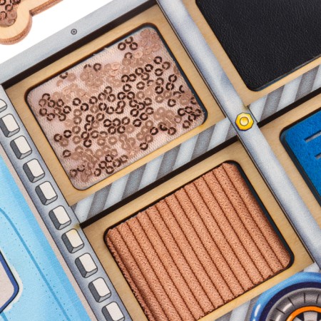 Game on the Montessori system "Tactile machines"-3