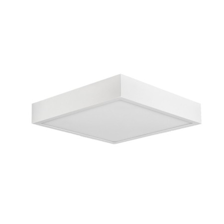 Ceiling Lamp Mantra Saona Superficie, LED, 2040LM, 3000K, 225x225x40 mm, Matte White color
