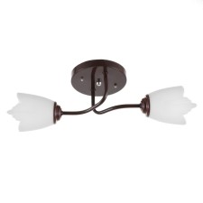 Chandelier 1341003/2WT E27 15W brown Bayerlux