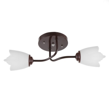 Chandelier 1341003/2WT E27 15W brown Bayerlux