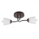 Chandelier 1341003/2WT E27 15W brown Bayerlux