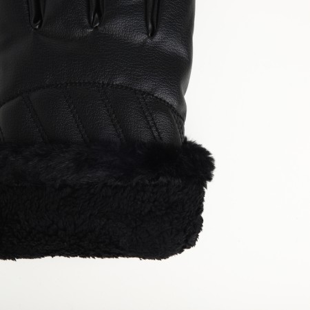 Gloves husband 26.5*1*11 cm, leather claim, insulation claim, prayer, (h), black-2