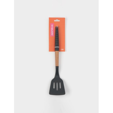 Bruttered blade with slots of the Brownie, 32 × 7 cm, gray/beige color-8