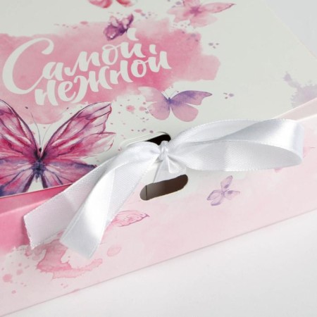 Gift box, packaging, "tender", 16.5 x12.5 x5 cm-2